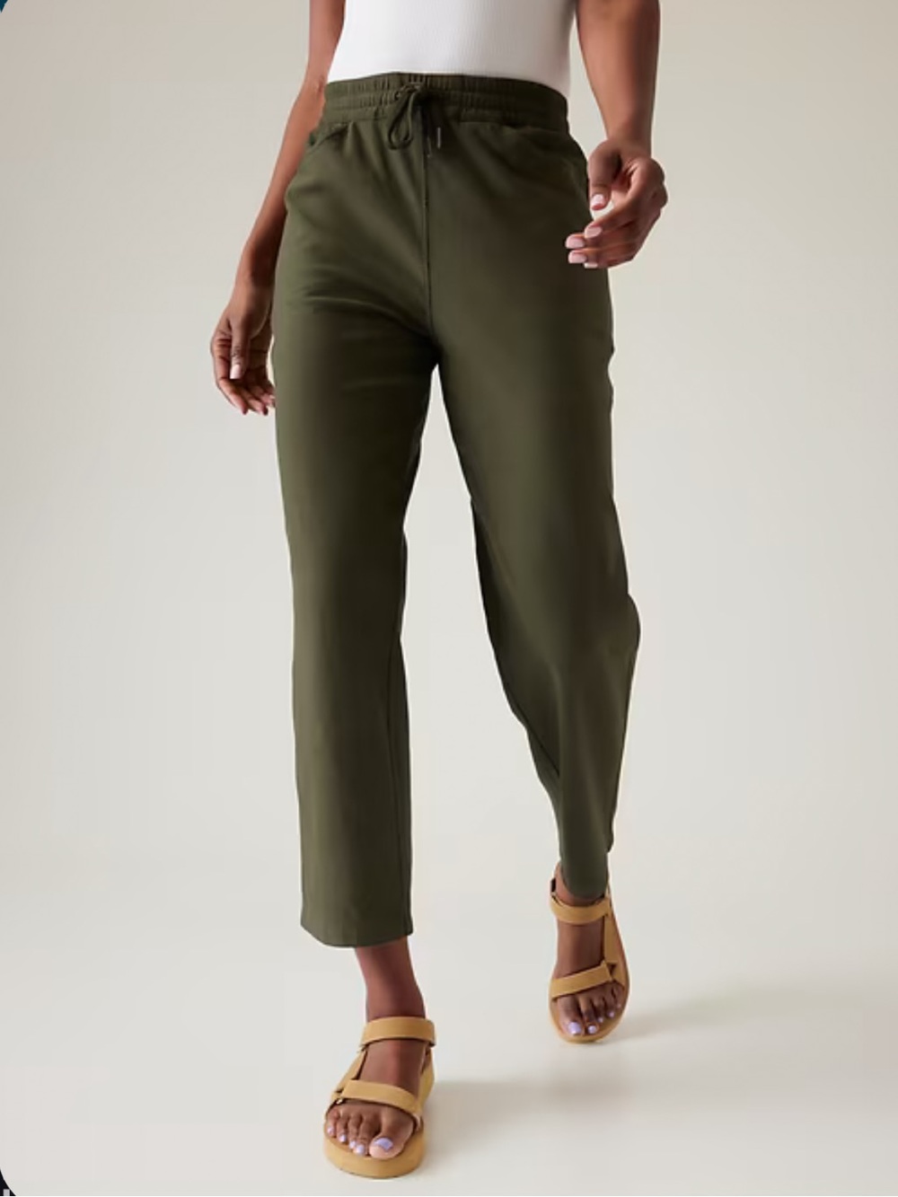 Athleta Olive Green Farallon Pant